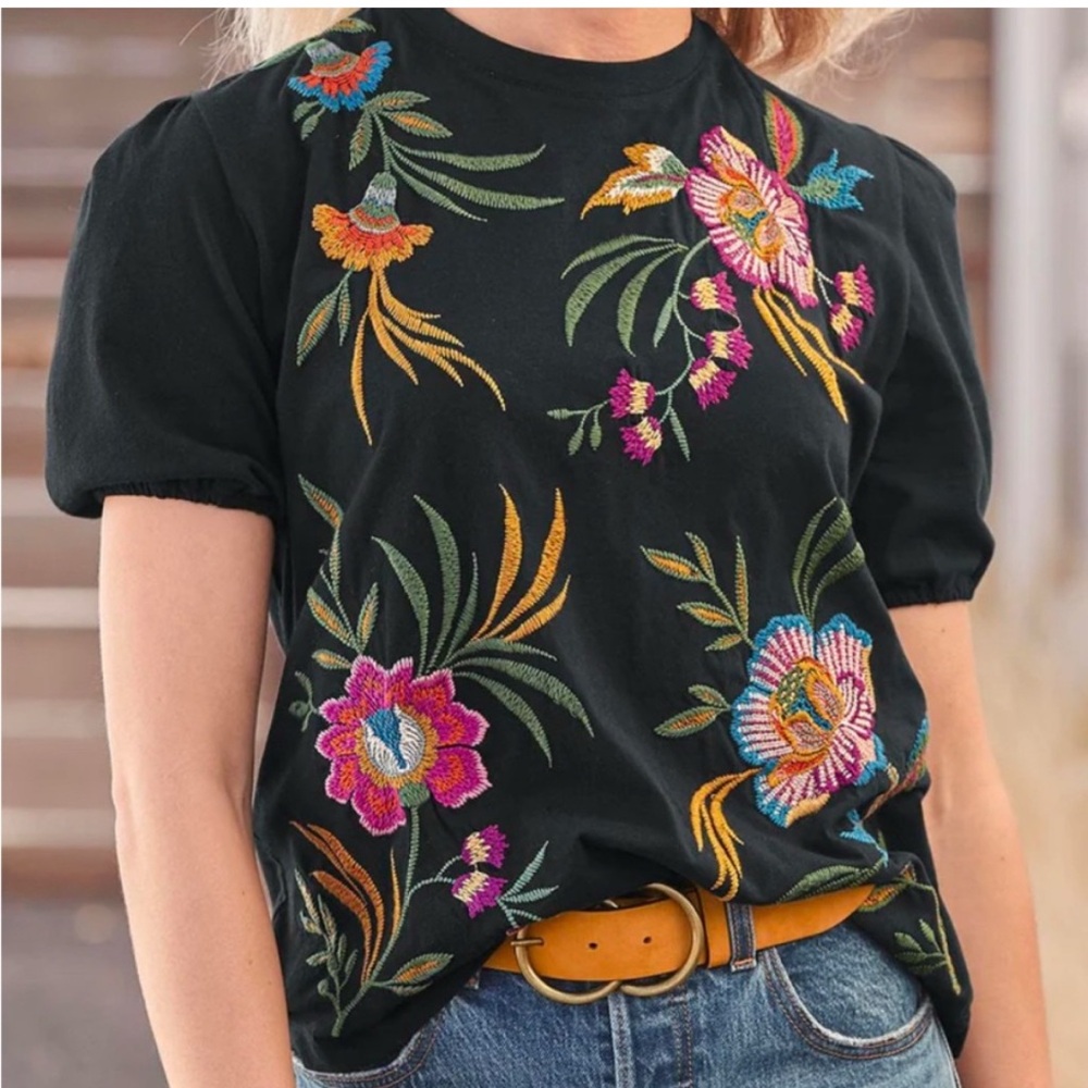 Johnny Was Sidonia Tee, new